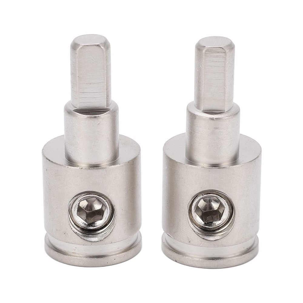 2pcs High Power Brass Plated Amp Input Reducer Adapter 0 Gauge to 4 Gauge