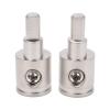 2pcs High Power Brass Plated Amp Input Reducer Adapter 0 Gauge to 4 Gauge view 1