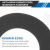 uxcell Black 2.9 Inch EVA Foam Speaker Edge Surround Rings Replacement Parts for Speaker Repair or DIY 2 Pcs view 4