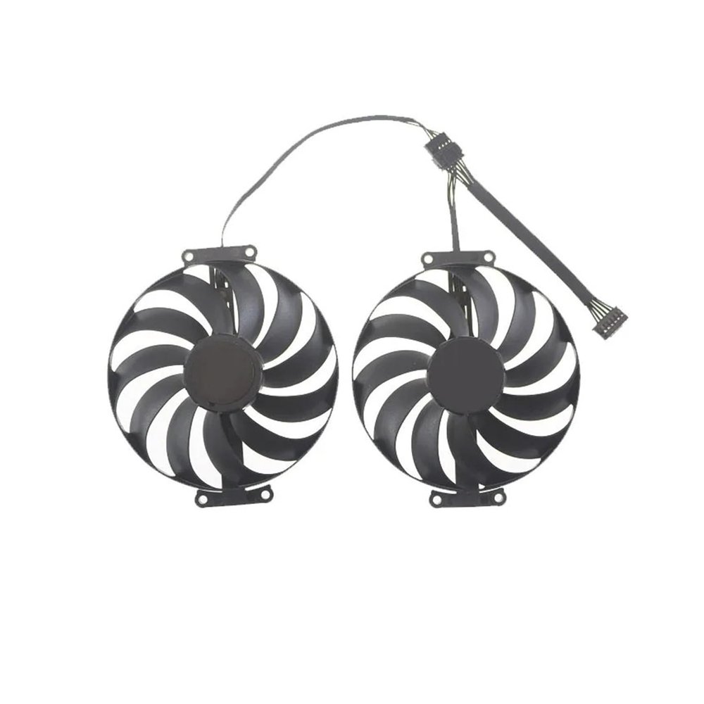 95MM T129215SU RX6650XT RX6600 RX6600XT RX6650 XT Graphics Fan, Compatible for ASUS Dual Radeon RX 6650 XT RX 6600 RX 6600 XT RX 6650 XT Fan(Left Fan)