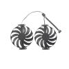 95MM T129215SU RX6650XT RX6600 RX6600XT RX6650 XT Graphics Fan, Compatible for ASUS Dual Radeon RX 6650 XT RX 6600 RX 6600 XT RX 6650 XT Fan(Left Fan) view 1