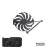 95MM T129215SU RX6650XT RX6600 RX6600XT RX6650 XT Graphics Fan, Compatible for ASUS Dual Radeon RX 6650 XT RX 6600 RX 6600 XT RX 6650 XT Fan(Left Fan) view 4