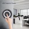 XUMIUZIY USB Fingerprint Reader for Wins 10/11 Hello, Biometric Fingerprint Scanner PC Dongle for Password F Ree and File Encryption, 360 Touch & Fast Matching, for PC Laptop view 4