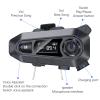 TECKEEN Waterproof Motorcycle Headset Bluetooth 5.4 Wireless Helmet Headphone view 4
