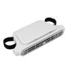 Fdit Adjustable Bladeless Car Seat Cooling Fan for Front Back Seat, USB Car Headrest Cooling Fan for Hot Weather Relief, Suitable for a Variety of Vehicles (White) view 2