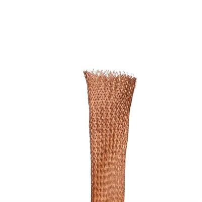 1/5M Copper Braided Sleeve - Expandable Tinned Plating Metal Sheath for Signal Wire Cable (2 to 28mm)(Gold,6mmx1m)
