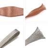 1/5M Copper Braided Sleeve - Expandable Tinned Plating Metal Sheath for Signal Wire Cable (2 to 28mm)(Gold,6mmx1m) view 4