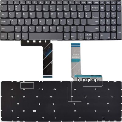 100% New 100% New Keyboard Compatible with Lenovo V145-15AST V320-17isk V320-17ikb.IdeaPad 130-15AST 320-15ABR 320-15AST 320-15IAP 320-17AST 320-17ISK 330-15AST US Layout Grey No Frame