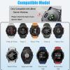 Waterproof Bands Compatible with Garmin Fenix 5 / Fenix 6 / Fenix 7 Watch Band, 22mm Soft Sports Replacement Wristbands for Fenix 8 Fenix E 47mm/Fenix 5 Plus/Fenix 6 Pro/Fenix 7 Pro (Black) view 2