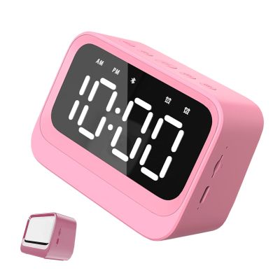 Clock Speaker | Digital Smart Alarms Audio - Digital Clock with Speaker - for Home Bedroom Office Living Room Dormitory Hotel Study