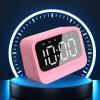Clock Speaker | Digital Smart Alarms Audio - Digital Clock with Speaker - for Home Bedroom Office Living Room Dormitory Hotel Study view 3