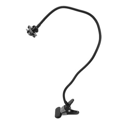 banapoy Webcam Stand Camera Mount, Flexible Gooseneck Desk Mount Clamp Camera Stand, 360 Rotating Ball Joint, for C922 C930e C920S C920 C615 C960 C920x (Clamp)