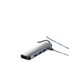 3 Adapter USB TY>pe C Hub HDMI-Compatible 4K Support Dex USB-C Dock with PD for Pro/Air 2021(3 in 1 HUB) view 3