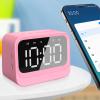 Alarm Clock with Speaker Wireless Smart Audio Alarms view 2
