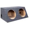 Harmony Audio Memphis fits Slanted Hatchback HA-R104 Dual 10" Subwoofer 500W Loaded Sealed Sub Box Enclosure Bundle | MXA600.1M 600W Amplifier, 8GA Amp Wiring Kit view 3