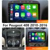 9 Inch Screen Car GPS Navigation for Peugeot 408 2010 2011 2012 2013 2014 2015 2016, Android 14 Phone Connection Car FM AM Video DVD Multimedia Player view 2