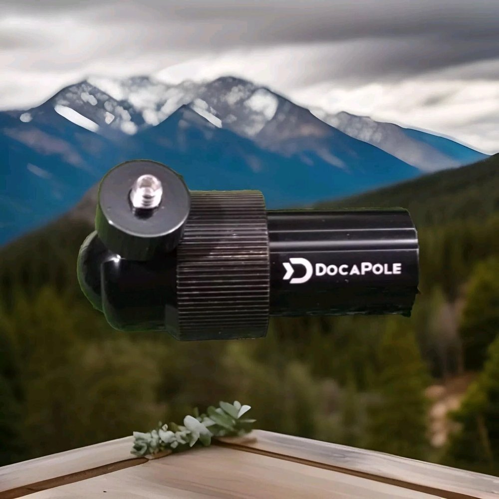 Ball Head Painter's Pole Adapter - Camera Monopod, Selfie Stick, Extension Pole Adapter, Telescoping Pole,