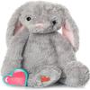 My Baby's Heartbeat Bear Recordable Bunny, Gray, 15 in view 1