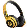 Harry Potter Hufflepuff Bluetooth Headphones with Built in Mic | Officially Licensed Wireless Headphones, Foldable Headset | Harry Potter Gifts for Women, Men, Teens, Kids & All Fans of Hufflepuff view 1