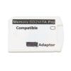 4Pcs PSV Memory Card Adapter, Micro Storage Card Adapter for 1000 2000 and PS TV, Version 5.0 with Transparent Box, Faster Loading Speed Up to 256GB, Fit for Game C view 2