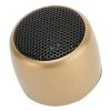 Aumotop Mini Portable Speaker Compact Wireless Speaker for Phone Tablet PC HandsFree Calls for Music Lovers Travel Aluminum Alloy (Gold) view 2