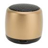 Aumotop Mini Portable Speaker Compact Wireless Speaker for Phone Tablet PC HandsFree Calls for Music Lovers Travel Aluminum Alloy (Gold) view 3