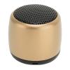 Aumotop Mini Portable Speaker Compact Wireless Speaker for Phone Tablet PC HandsFree Calls for Music Lovers Travel Aluminum Alloy (Gold) view 4