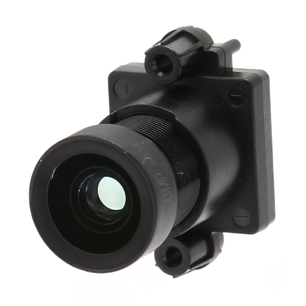 4mm F1.0 Lens, HD 8MP Camera Lens, 104 Degrees Wide Angle Professional Security Lens with Fixed Focus, Universal Compatibility for CCTV and Electronic Microscope, Durable ABS Mater