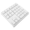 ZDAGELD Wired Number Pad, RGB Backlit Mechanical Number Pad, Blue Switch with 34 Keys for Laptop Desktop, USB C Wired Numeric Keypad, Full Bright, Breath, and Rhythm (White) view 2