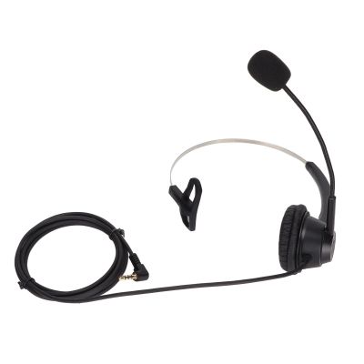 KAIXINM H360 3.5 Business Headset, 3.5mm Telephone Headset with Noise Cancelling Mic, Ultra Durable ABS Material for Office Call Center Teleconferencing, Comfortable Monaural Design for Lo