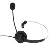 KAIXINM H360 3.5 Business Headset, 3.5mm Telephone Headset with Noise Cancelling Mic, Ultra Durable ABS Material for Office Call Center Teleconferencing, Comfortable Monaural Design for Lo view 2