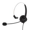 KAIXINM H360 3.5 Business Headset, 3.5mm Telephone Headset with Noise Cancelling Mic, Ultra Durable ABS Material for Office Call Center Teleconferencing, Comfortable Monaural Design for Lo view 3