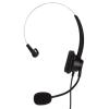 KAIXINM H360 3.5 Business Headset, 3.5mm Telephone Headset with Noise Cancelling Mic, Ultra Durable ABS Material for Office Call Center Teleconferencing, Comfortable Monaural Design for Lo view 4