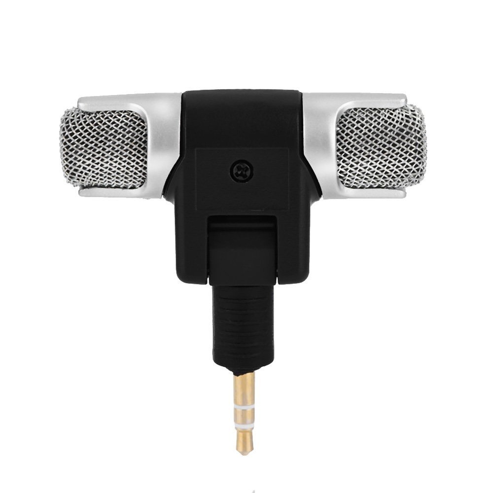 CHICIRIS Mini Stereo Microphone Mic 3.5mm for PC Laptop Recorder Mini Mic Stereo Microphone for MD DAT Gold Plating Plug Jack