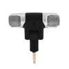 CHICIRIS Mini Stereo Microphone Mic 3.5mm for PC Laptop Recorder Mini Mic Stereo Microphone for MD DAT Gold Plating Plug Jack view 1