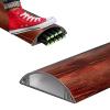 12 24 36 48 60 72 in Length Metal Cable Concealer, Self Adhesive Floor Cables Protector for Businesses/Office, Thickened Non-Slip Design Cord Cover Floor(A- 1 PC,L Outer Width 36IN x 1.2IN) view 1