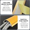 12 24 36 48 60 72 in Length Metal Cable Concealer, Self Adhesive Floor Cables Protector for Businesses/Office, Thickened Non-Slip Design Cord Cover Floor(A- 1 PC,L Outer Width 36IN x 1.2IN) view 3