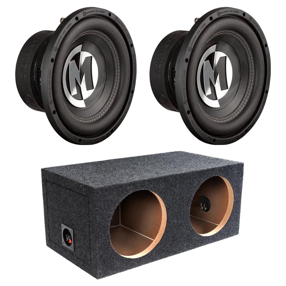 Memphis 2 15-PRX10D4W PRX Series 10" Dual 4-ohm Subwoofers and a Sealed Box