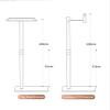 DOIBG Projector Stand Projector Floor Support Stand Metal Holder Multi-Angle Adjustable 360  Rotating Projector Bracket for Film Video Projector Projector Bracket Mount-B Model view 2
