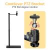 DOIBG Projector Stand Projector Floor Support Stand Metal Holder Multi-Angle Adjustable 360  Rotating Projector Bracket for Film Video Projector Projector Bracket Mount-B Model view 4