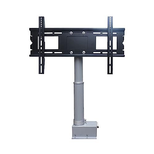 HXYONGN Electric TV Lift - Motorized Adjustable Ceiling Mount for 26-70 Inch TVs, Remote Control, Low Profile Design for Home Office (30cm)