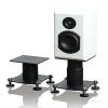 A Pair Height Adjustable Speaker Stands for Floor and Desktop (5.5-35.4in), Heavy Duty Bookshelf Speaker Stand, Center Channel Speaker Stand for Studio and Home Theater(Black, H:5.5-7.8) view 1