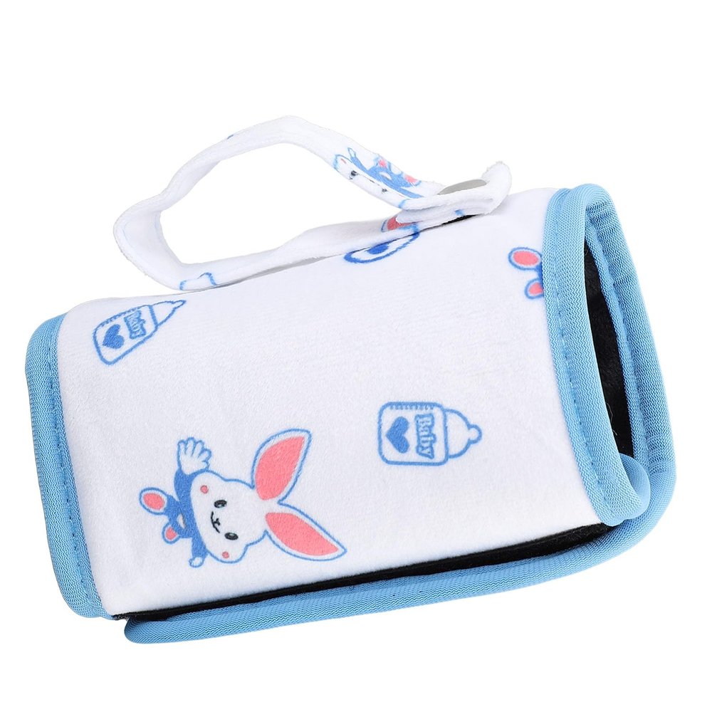 Aqur2020 Lightweight Plush Fabric USB Milk Bottle Protector with 21 Speeds Temperature Adjustment, Fits Most Bottles