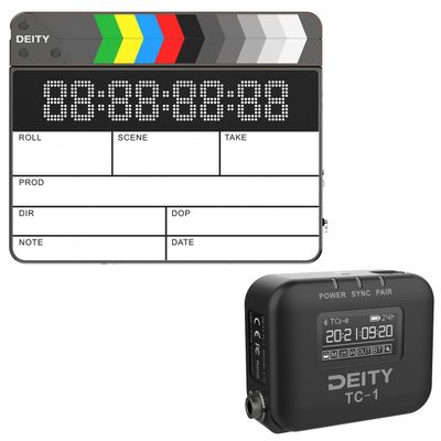 TC-SL1 Bluetooth Timecode Smart Clapper Slate with TC-1 Wireless Timecode G
