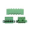 CTGFBUW (10 Sets) KF 2EDGKM + 2EDGVM / 2EDGRM 5.08mm Flange Connector with Ear Fixing Screws Male Female Block 15EDGKM .08(18P,Bent pin Plug) view 1