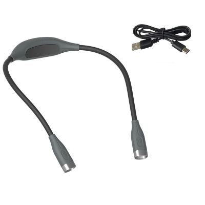 Vryxq USB Rechargeable LED Neck Light 3 Brightness Levels Portable Flexible for Night Running Reading Knitting Travel LED Neck for Reading
