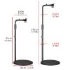 DOIBG Projector Stand Projector Mount Shelf Projector Floor Stand Extendable Length Projection with Adjustable Height to 57 Inch Black Projector Bracket Mount view 2