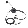 BowyTrading H600 3.5 Telephone Headset, Monaural 3.5mm Jack Business Headset with Mic, Noise Cancelling Communication Headset for Smartphone Tablet PC, Adjustable Headband with Soft Ear Cushio view 2