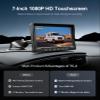 1080P Backup Camera with Backup Sensors Parking Distance Control (PDC) System+Right Side Blind Spot Radar Sensor, Back up Camera with 7'' Monitor for Cars/Truck/RV/Trailer (Back+Right Camera) view 4