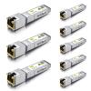 10Gtek - - +   , RJ45 to SFP+ Copper Ethernet CAT.6a Module, for Cisco SFP-10G-T-80, Ubiquiti UniFi, D-Link and More, Pack of 8 view 2
